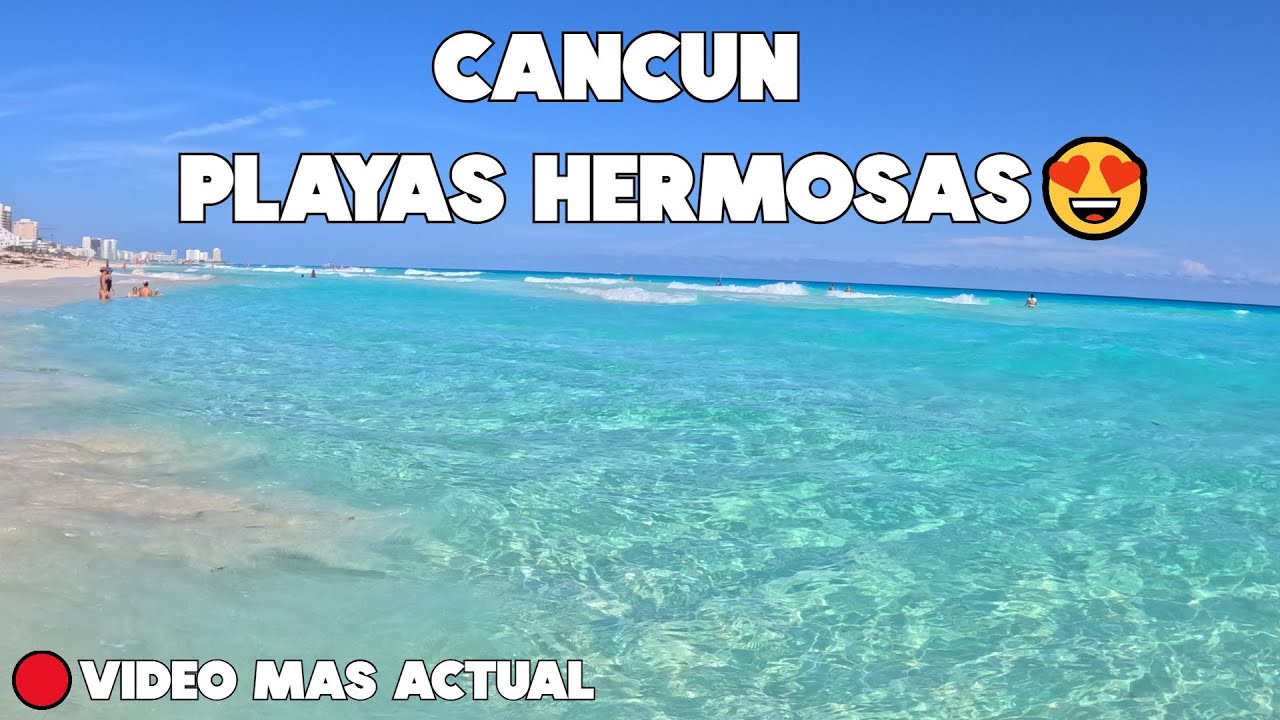 Cancún🤩La Mejor Playa Hoy 14 Enero 2026 | Zona Hotelera