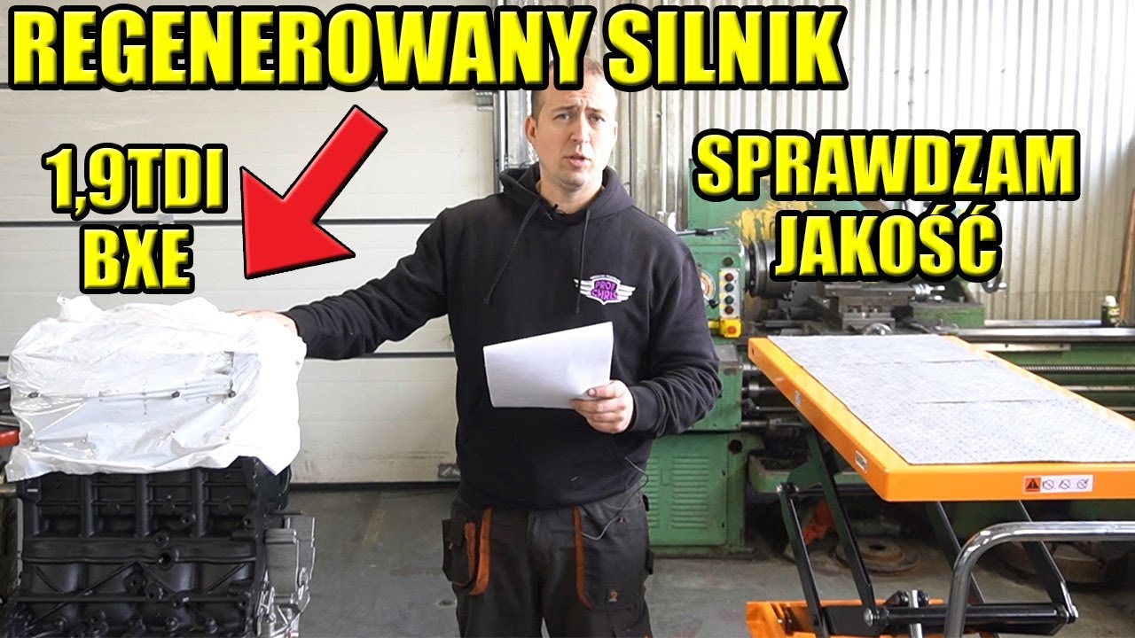 KUPIŁEM REGENEROWANY SILNIK Z INTERNETU, ROZBIERAM I WERYFIKUJĘ STAN.