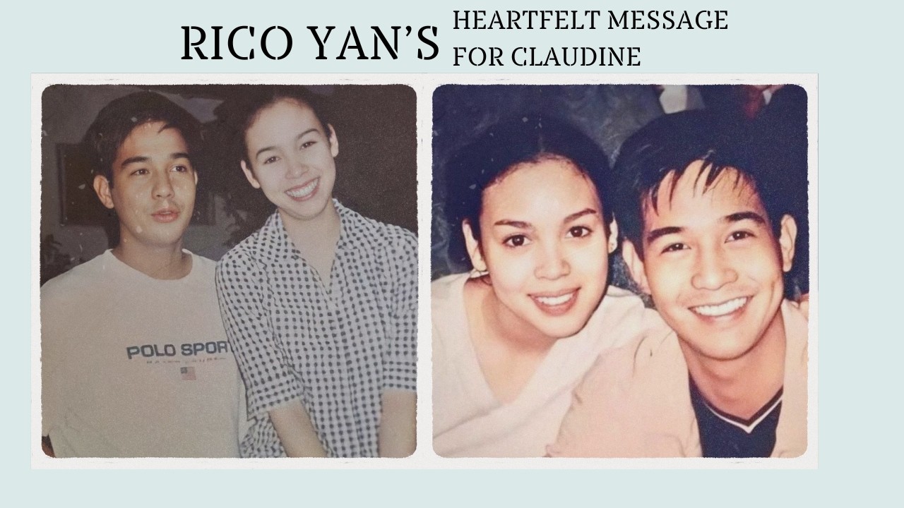 Rico Yan's Heartfelt Words for Claudine Barretto: A Timeless Love Story Remembered #ricoyan #rycb