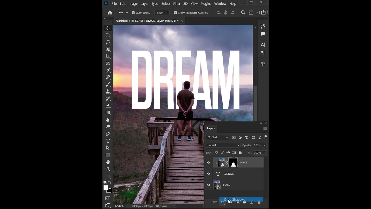 Put Text Behind Objects in Photoshop - Photoshop tips and tricks