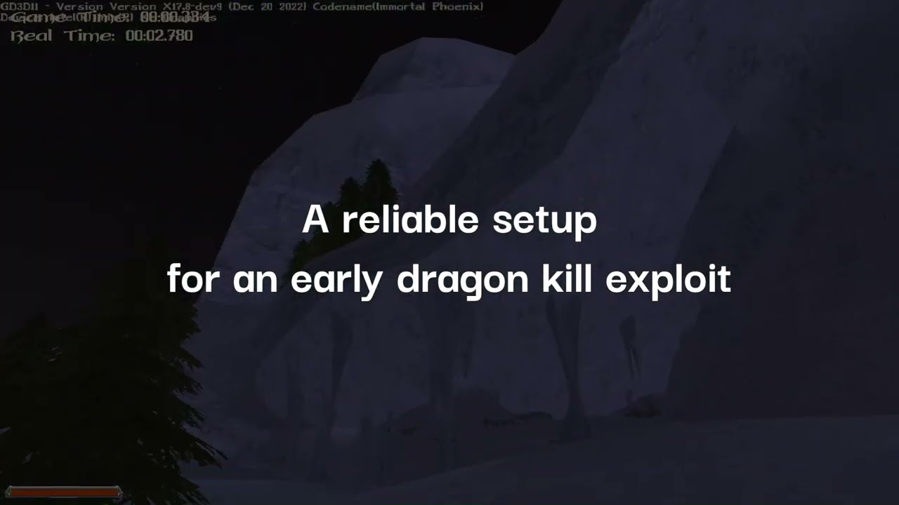 [Gothic 2 NOTR] Setup for an early dragon kill exploit