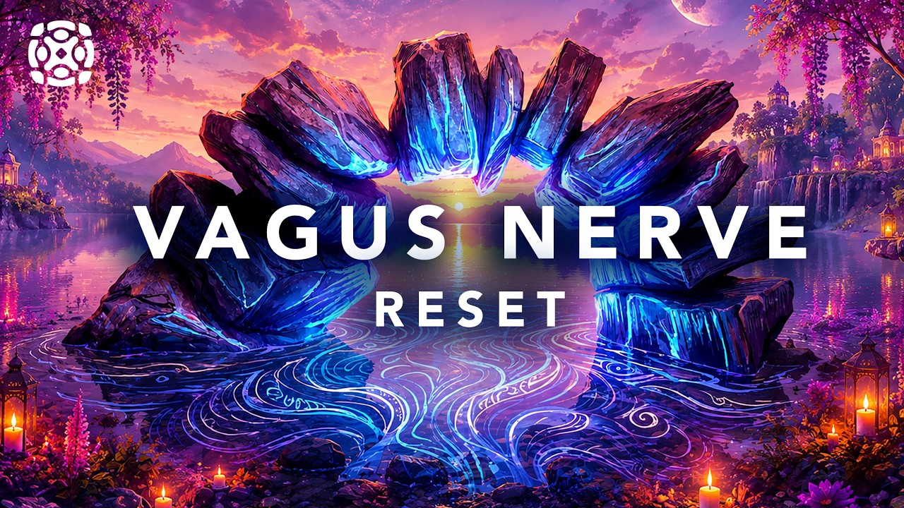 Vagus Nerve Sleep Meditation, Calm Your Nervous System, Sleep Will Come Naturally