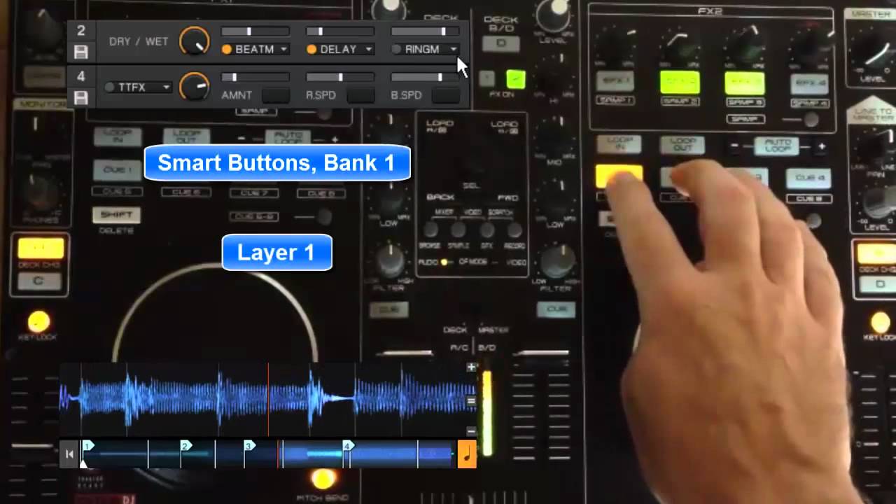 Denon MC3000 - Smart FX and Smart Buttons