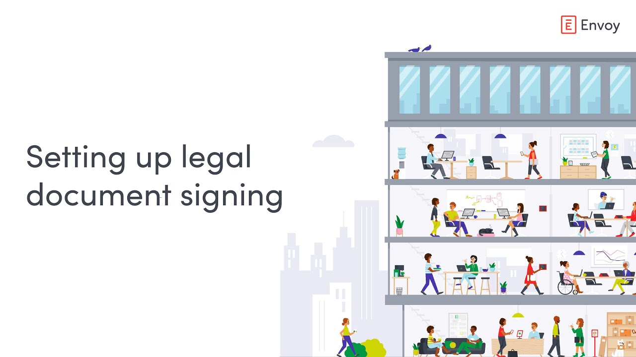 Setting up legal document signing in Envoy