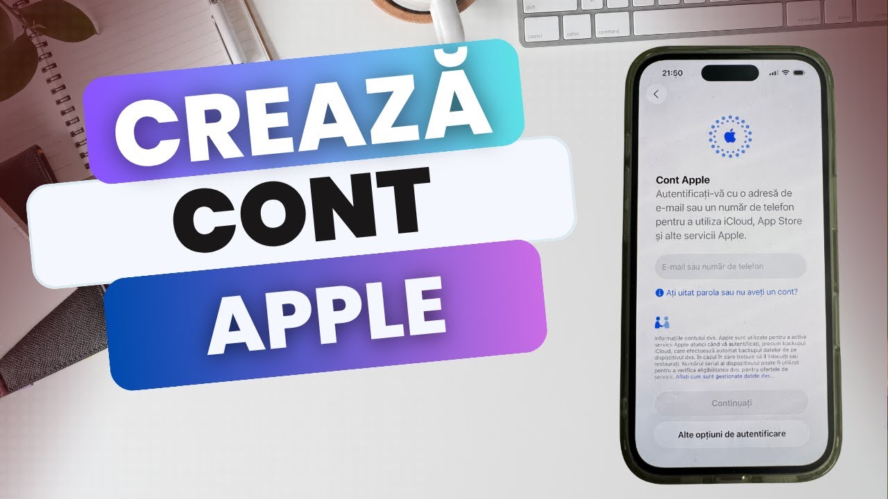 Cum să faci cont de Apple