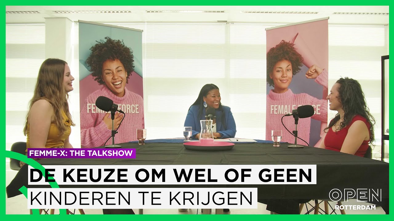 De keuze om wel of geen kinderen te krijgen | FEMME-X THE TALKSHOW | Afl. 3