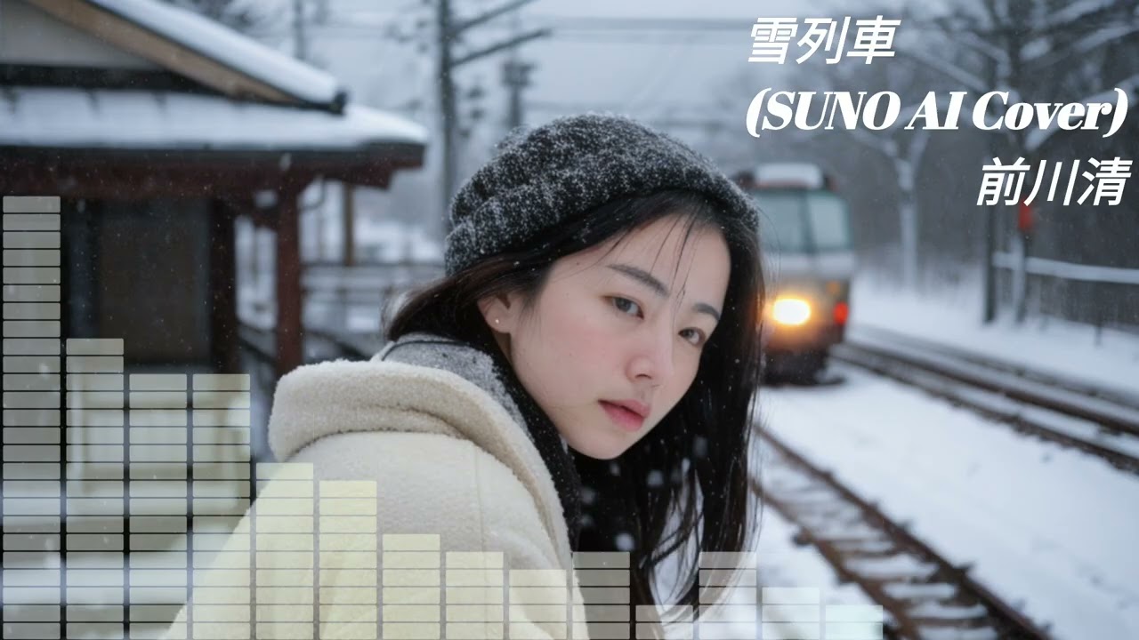【SUNO】前川清  - 雪列車  (Cover) 【AI】