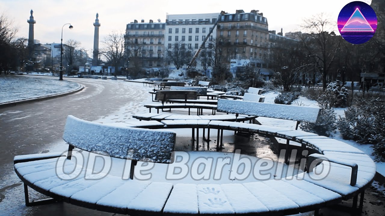 EXCEPTIONNELS : Paris sous un paysage NEIGEUX RARISSIMES à NOËL