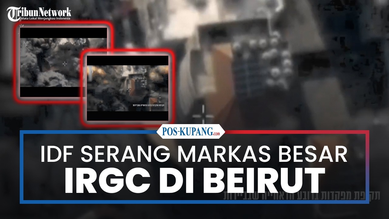IDF Ratakan Markas Besar IRGC di Beirut