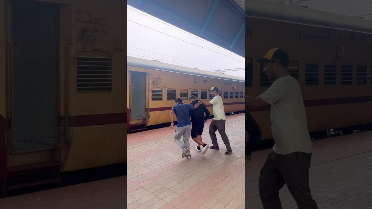 Train to Beach Transition #travel