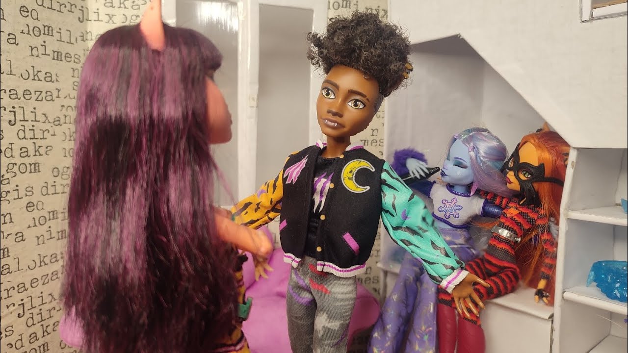 Stop motion monster high/Стоп моушен монстер хай/Переезд Торы
