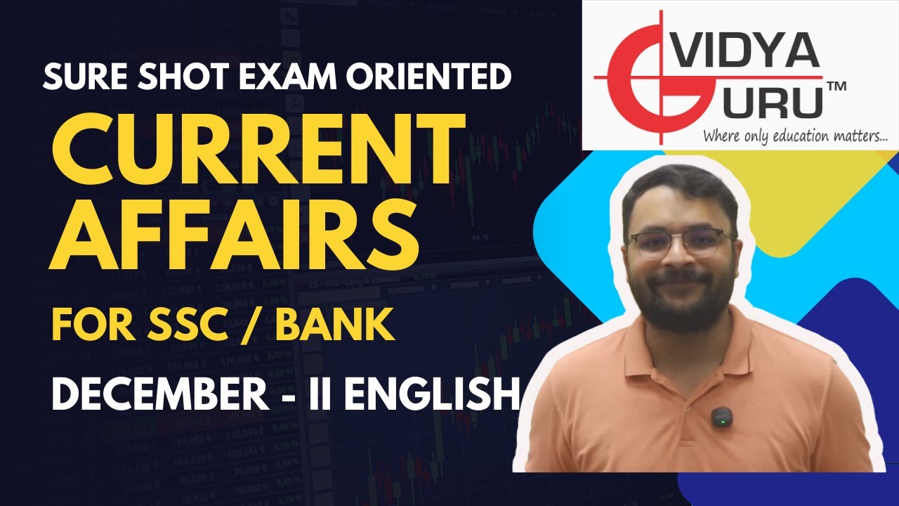 December 2025 in english #currentaffairs for All Govt Exams! #ssccgl #cds  #sbipo Part - 2