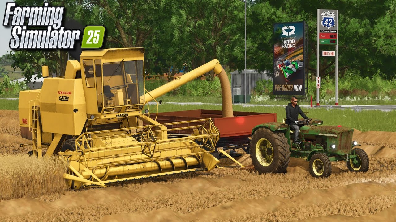Starting Elmcreek with ONLY $5K! | Farming Simulator 25