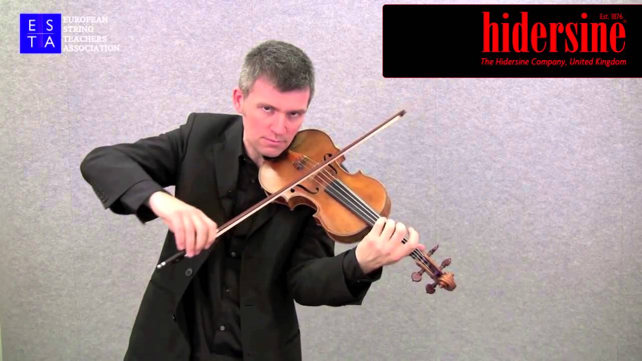 Point of Bow Contact - How should your bow touch the string? - Violin Tips and Techniques.