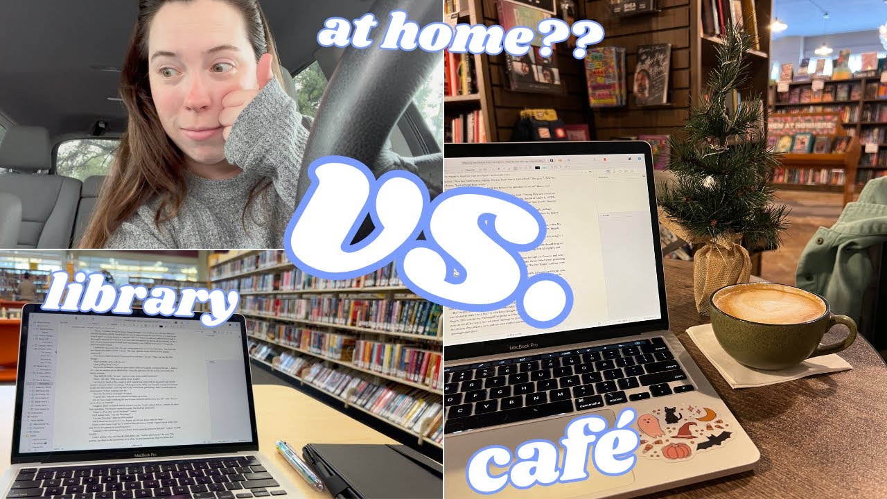 discovering WHERE I'm most productive 🔍 | a writing experiment!