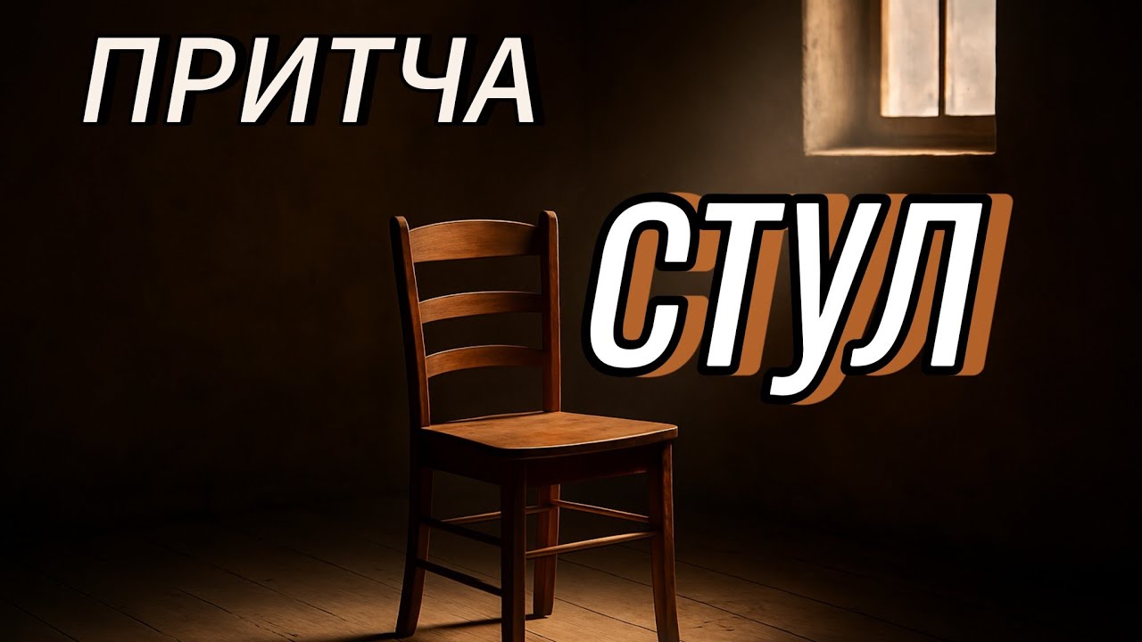Стул и смысл жизни | Притча, от которой невозможно оторваться