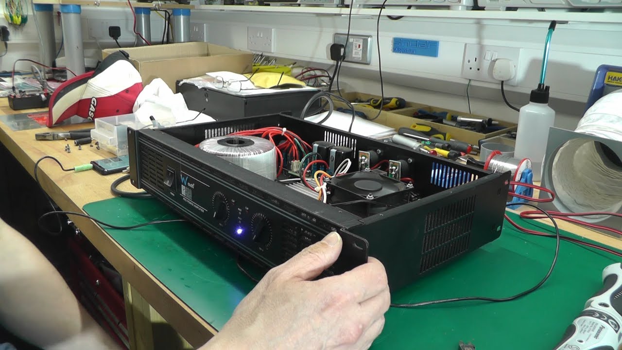 No.047 - W-Audio DA500 Audio Amplifier Repair