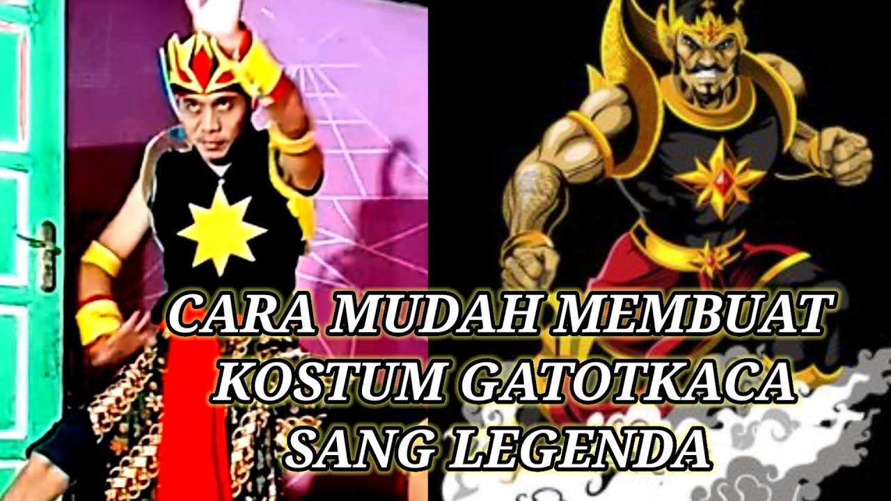 VINISING KOSTUM GATOT KOCO KARDUS