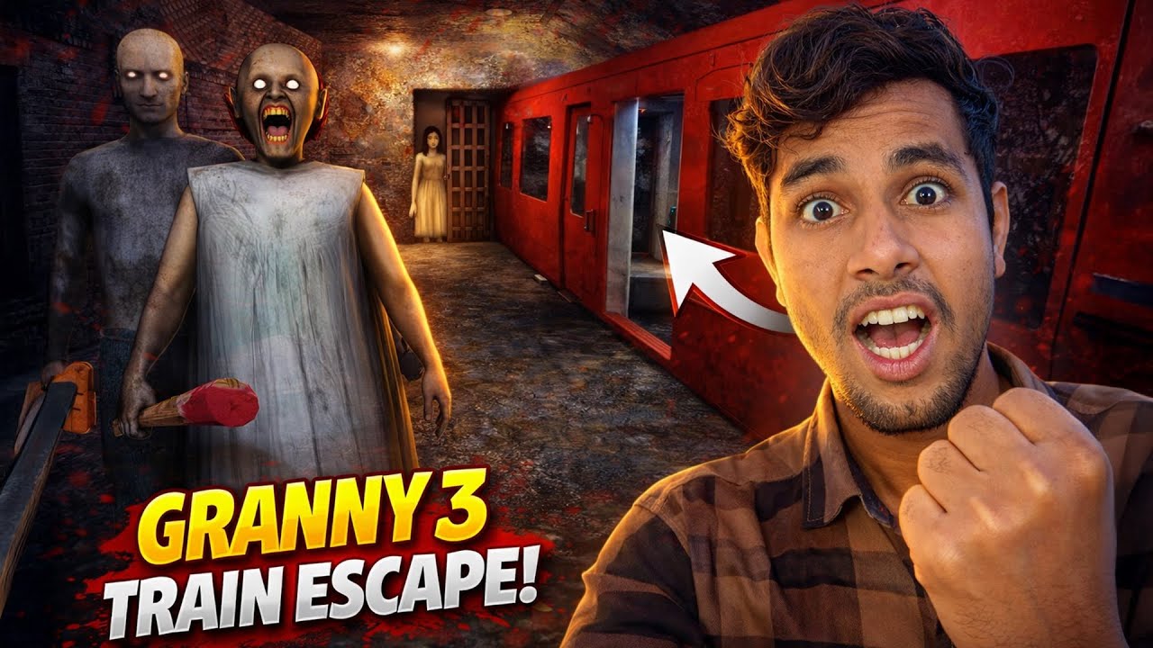 ESCAPE FROM GRANNY CHAPTER 3 IS CRAZY HARD