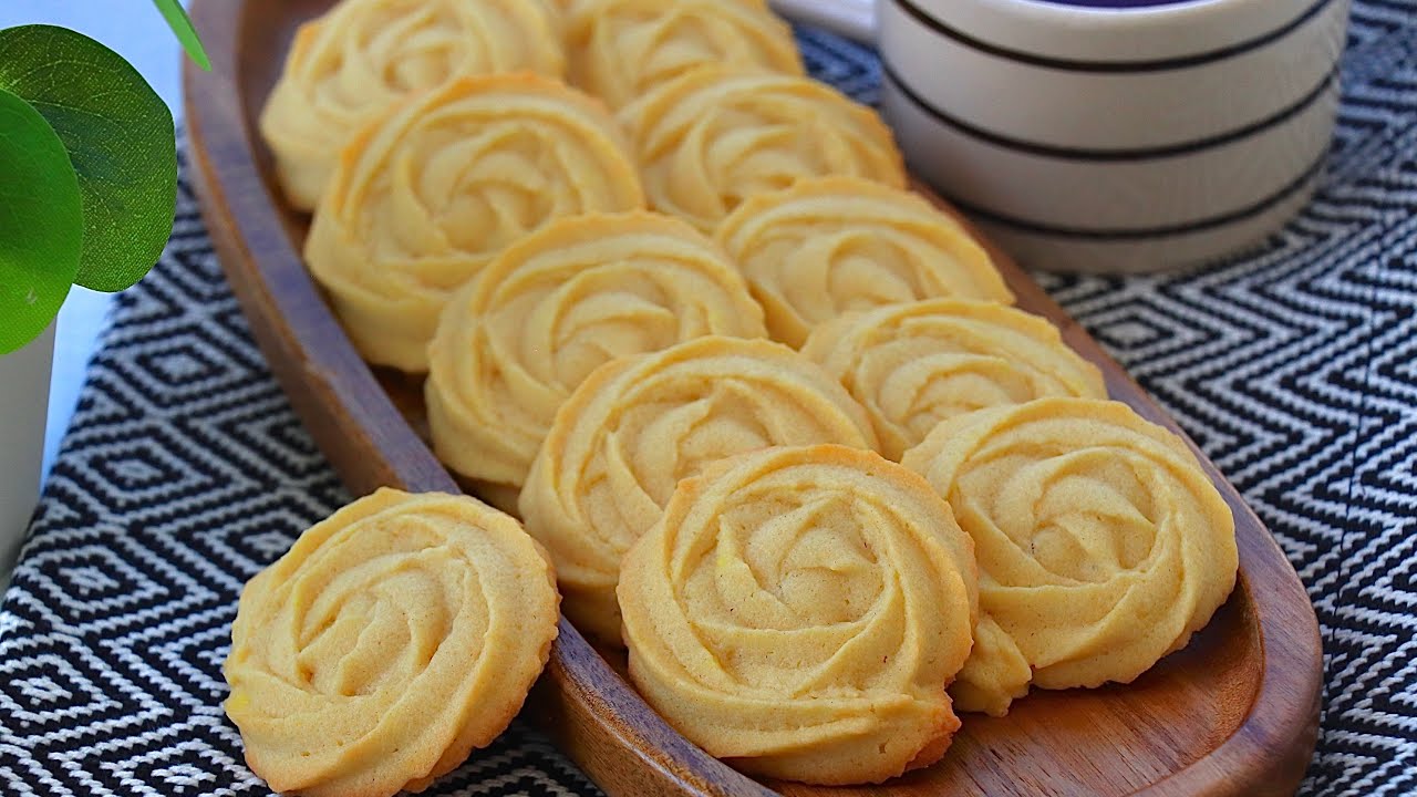 📣ЛЕГКИЙ рецепт печенья🤩 ПРОСТОЕ РОЗОВОЕ печенье с маслом💯Печенье к чаю😍