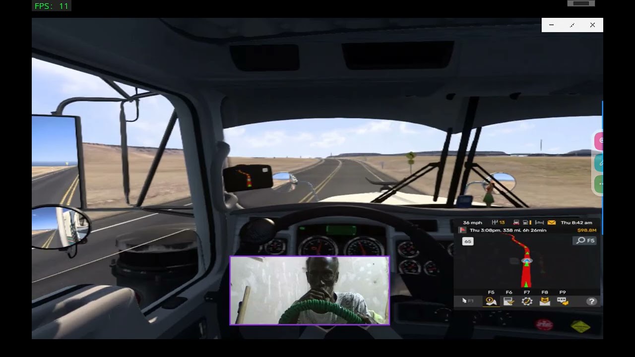 W900, Kenworth on my way to Mexico 