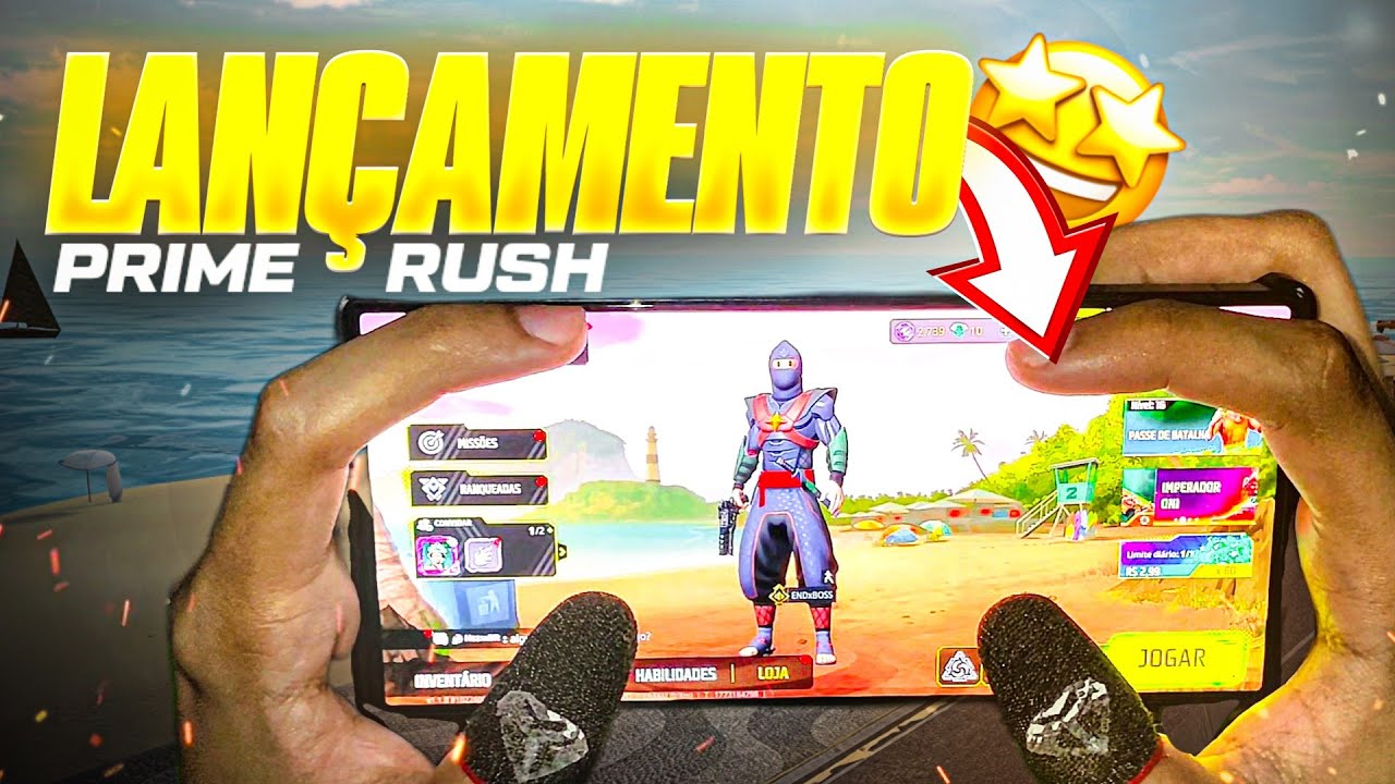 FINALMENTE LANÇOU O PRIME RUSH!🔥 (LANÇAMENTO OFICIAL)