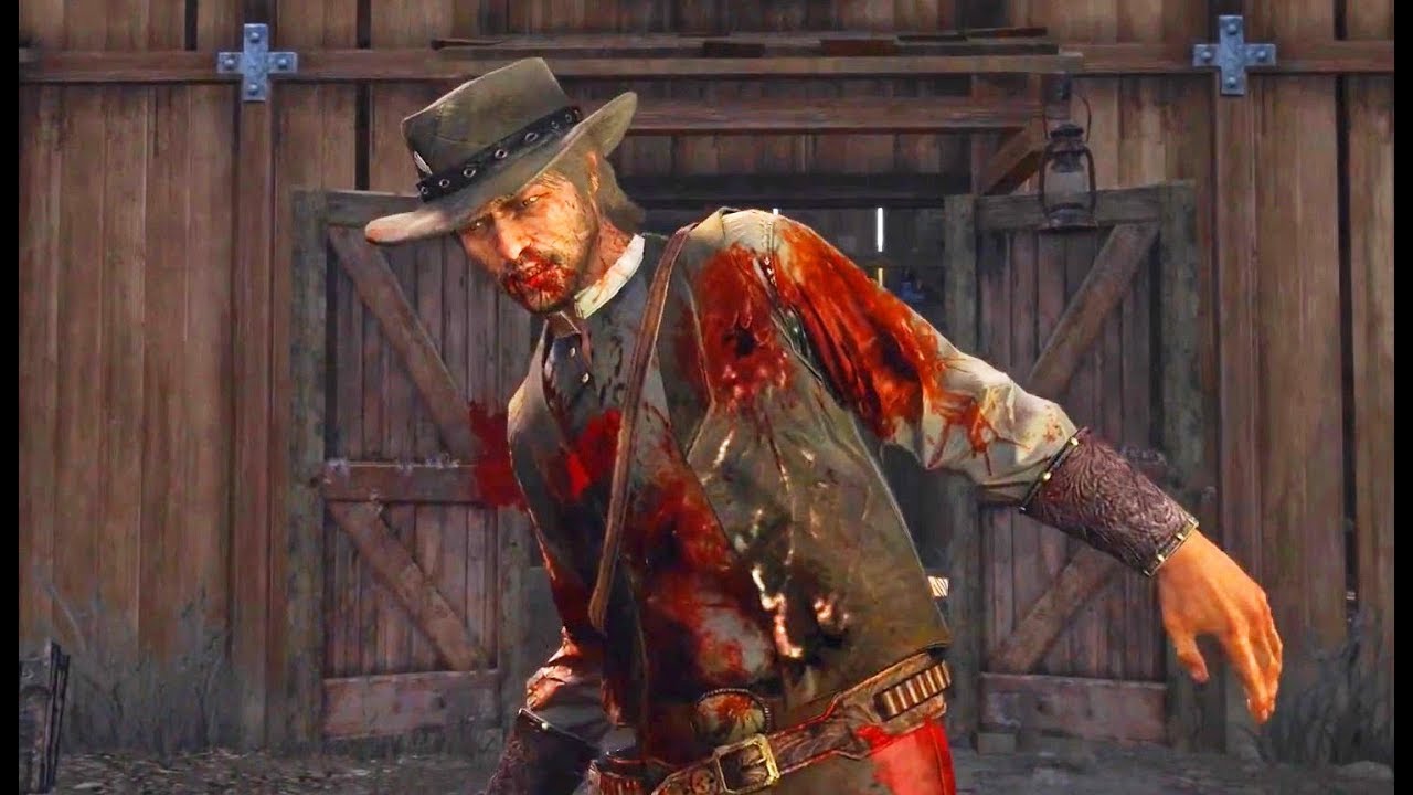 Red Dead Redemption &mdash; Смерть Джона Марстона (финальная битва и концовка)