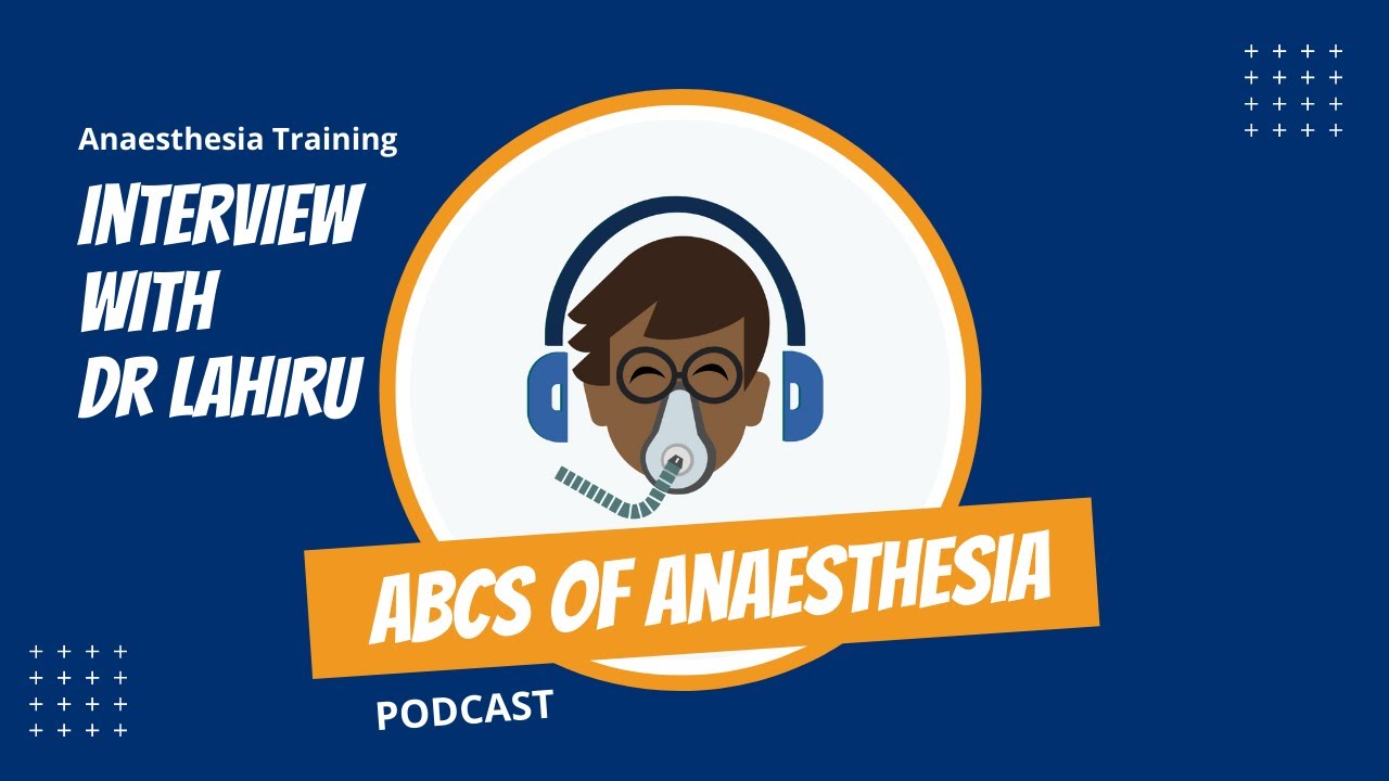 How to prepare for anaesthesia training and the application process