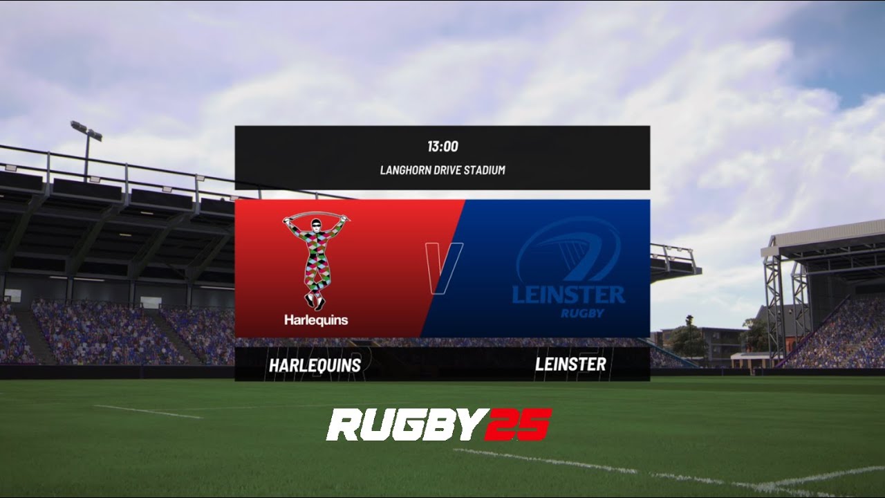 Rugby 25 - Harlequins vs Leinster