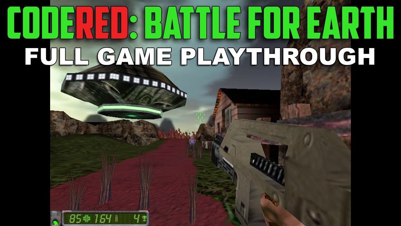 CodeRED: Battle for Earth (Quake II Mod) - Full Game Playthrough