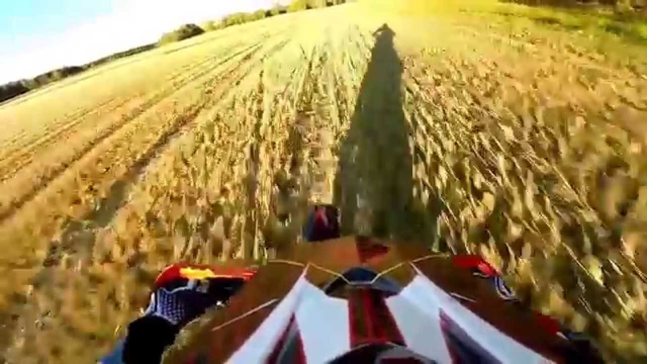 Test av GOPRO on KTM 250, place Veckholm Dalby