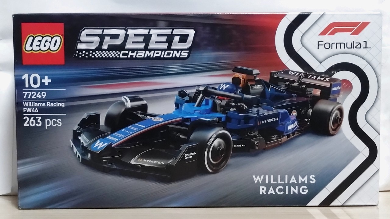 [LEGO] Speed ​​Champions Williams Racing F1 Race Car 77249 Assembly