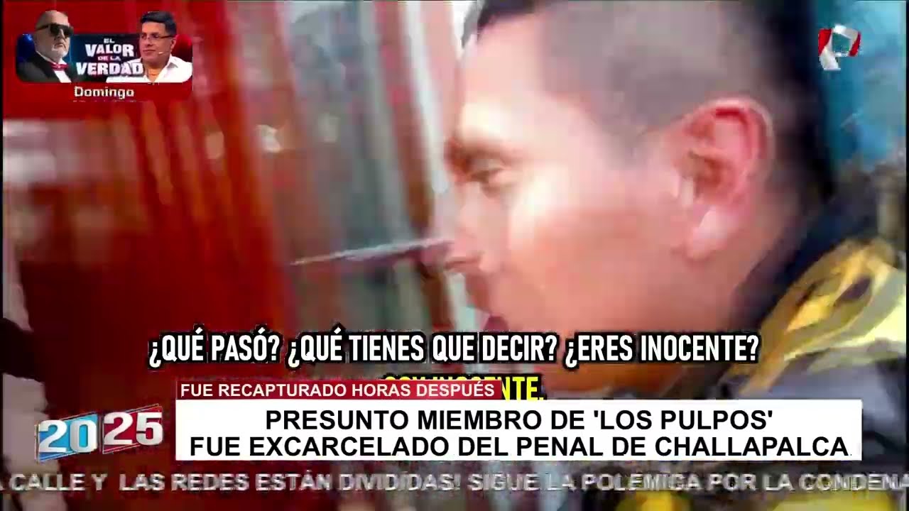 Jerson Asto: PNP recaptura a presunto integrante de &ldquo;Los Pulpos&rdquo;