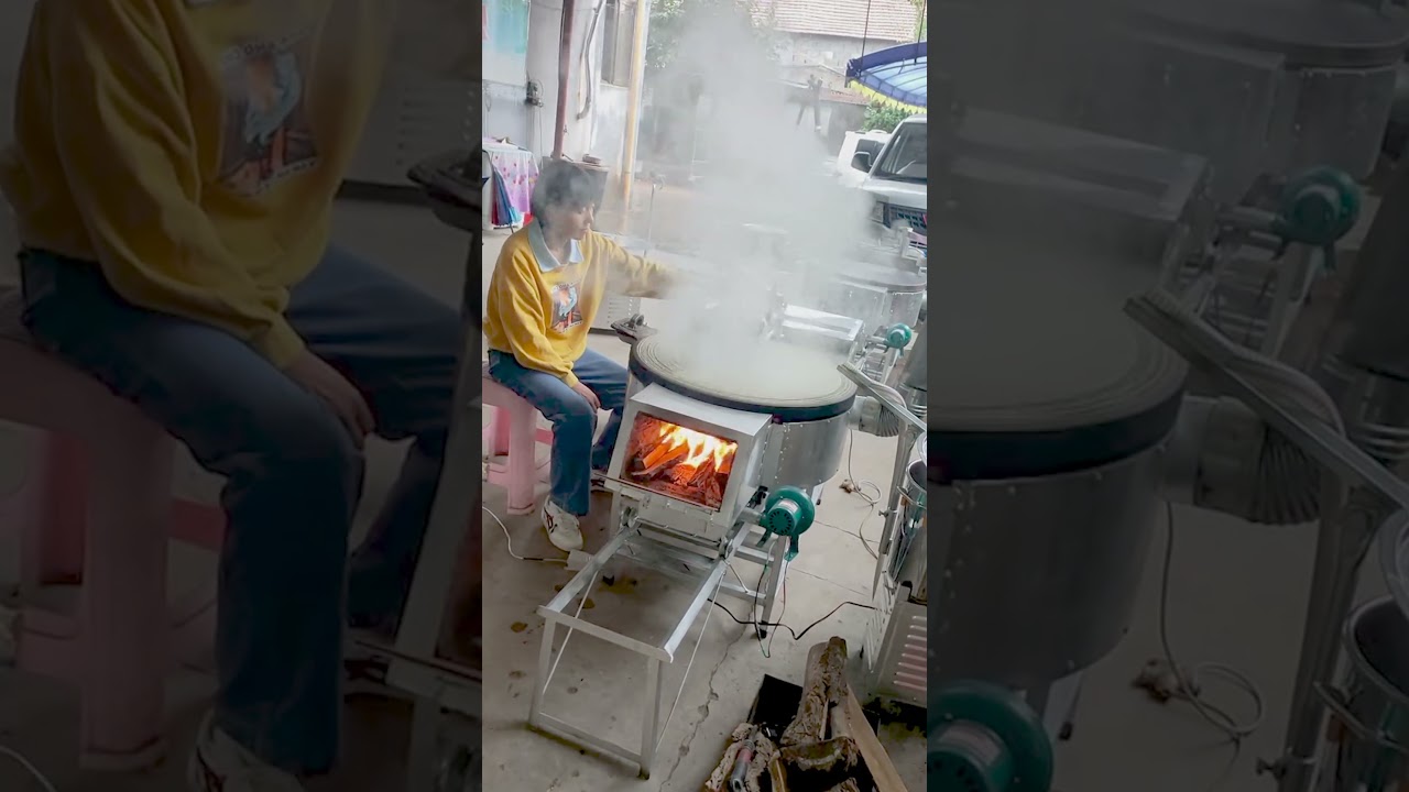 Automatic Wood-Fired Pancake Maker &ndash; Tradition and Technology in One