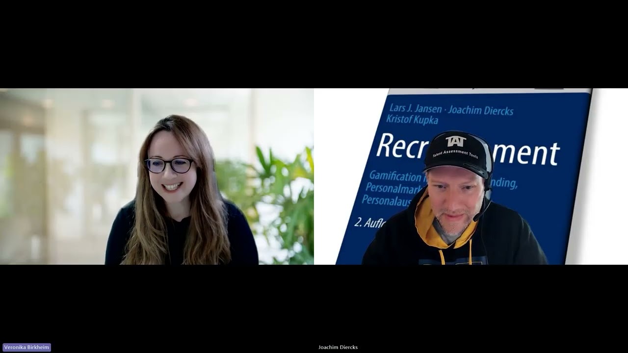 Recrutainment Videocast #13. People & Data. Wo steht das Thema gerade, Veronika Birkheim?