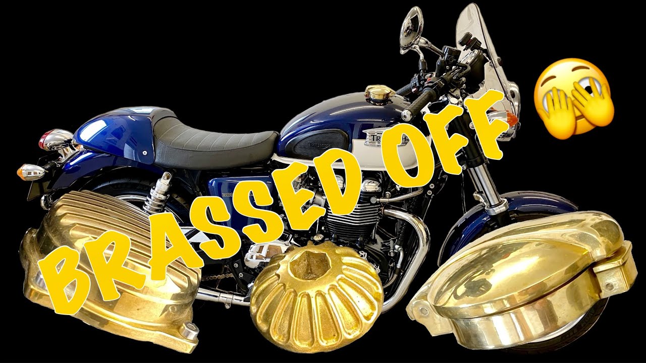 Triumph Bonneville SE 865 - Brassed Off with the bike 🫣