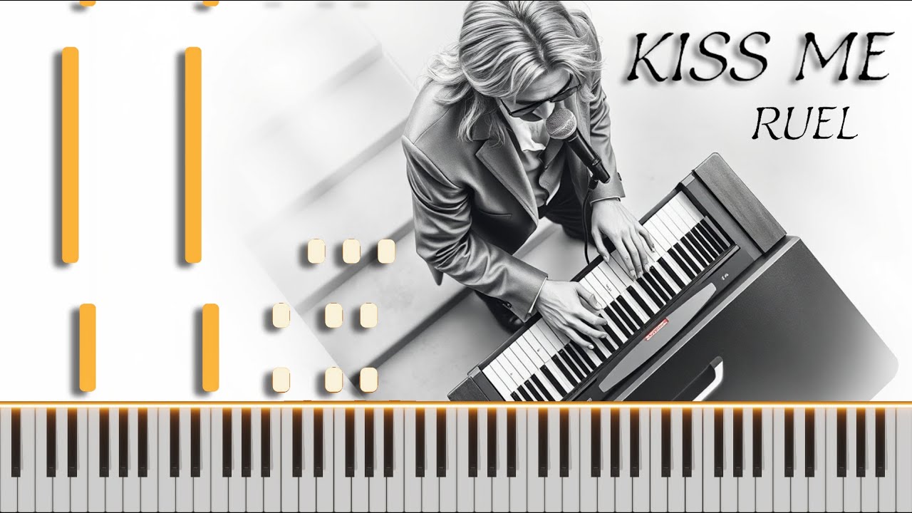 Ruel - Kiss Me [Piano Tutorial]