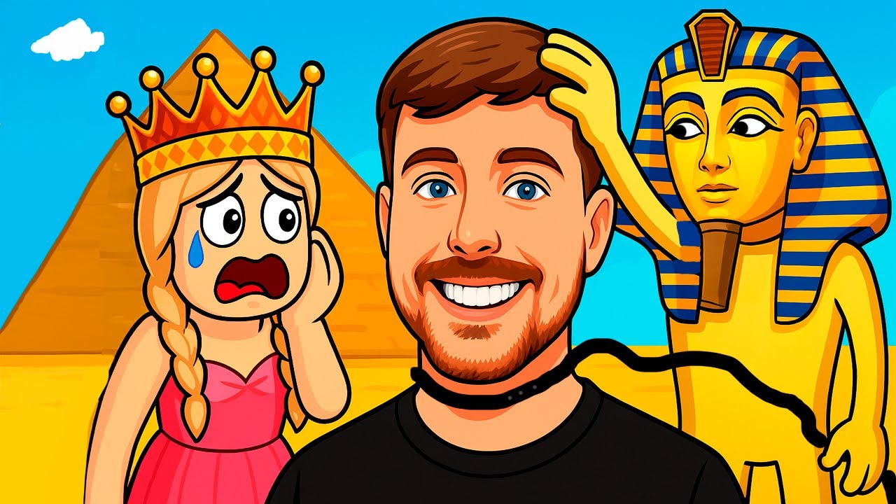 СПАСИТЕ МИСТЕРА БИСТА 🙏 роблокс Побег из пирамиды MrBeast Ancient