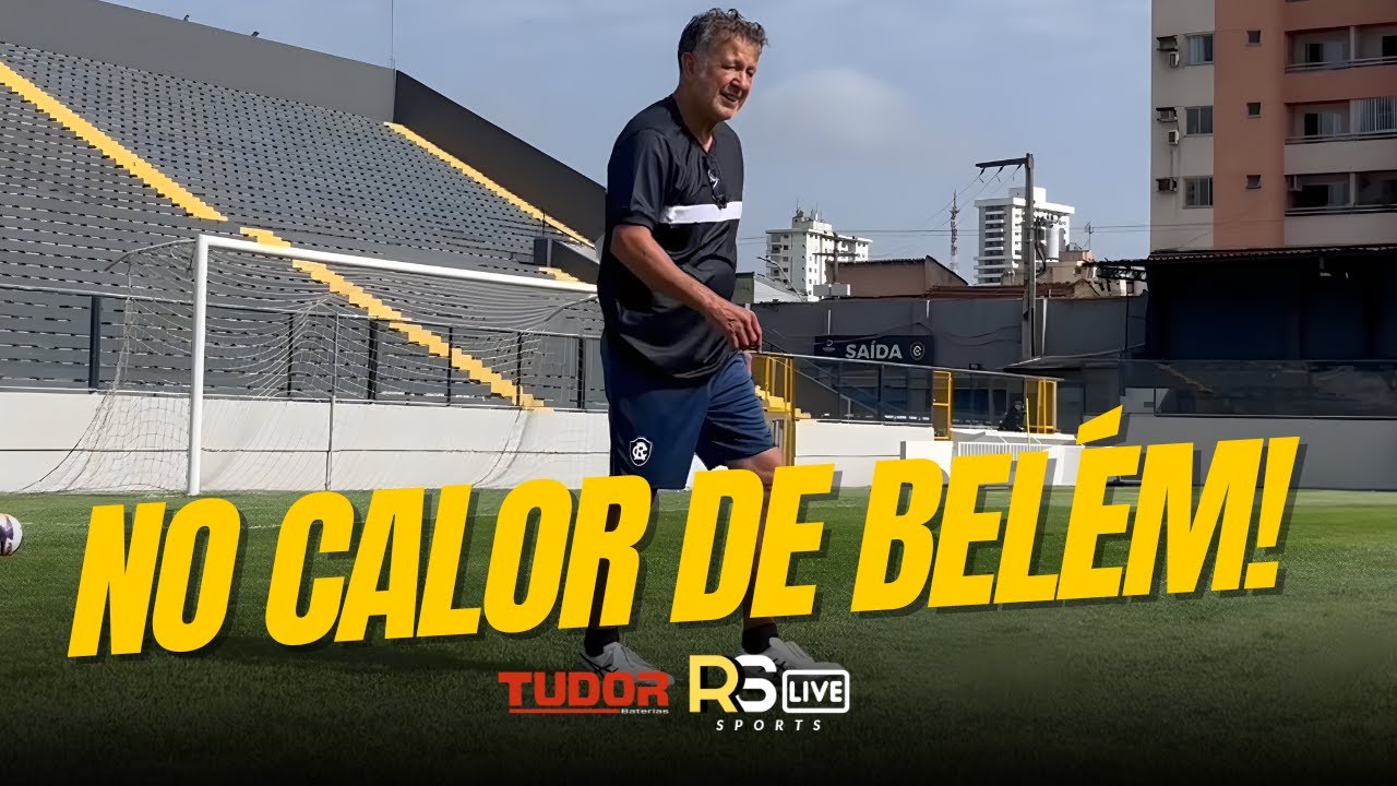 🚨🦁 NO CALOR DE BELÉM! Remo faz primeiro treino em Belém de olho na estreia do Parazão!