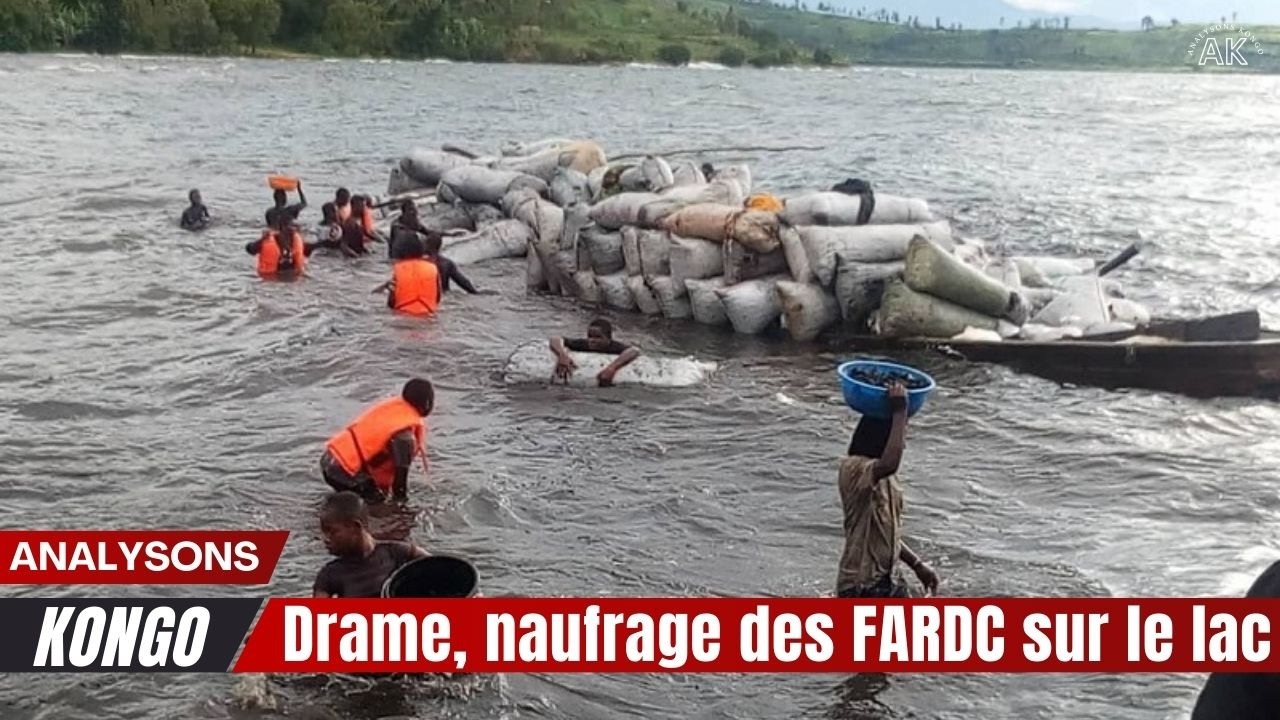 🚨🚨 Drame, naufrage des FARDC sur le lac 🔥