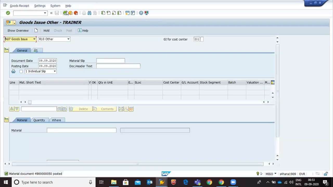 SAP MM  Class16