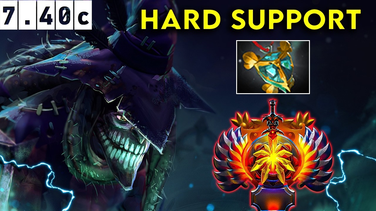 Seleri Dazzle Hard Support - Dota 2 Patch 7.40c Pro Player Full Gameplay