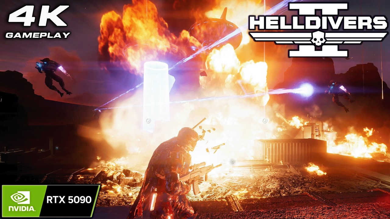Helldivers 2: 4K Gameplay No Commentary ULTRA Settings | RTX 5090 P1171