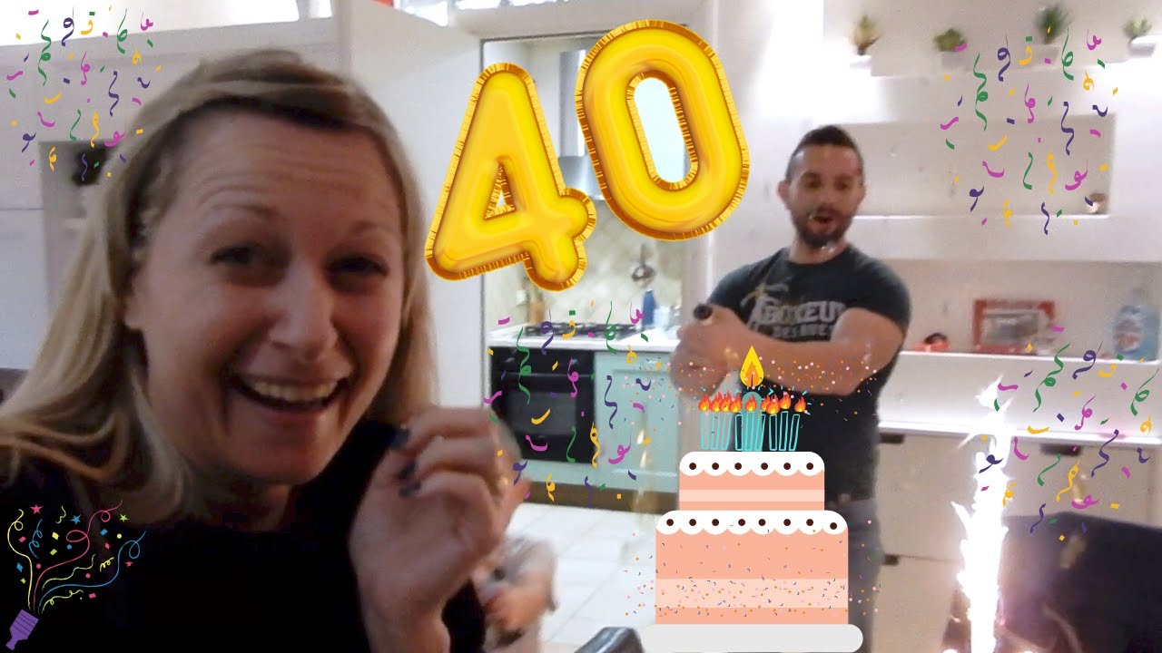 🎂LA SORPRESA per i miei 40 ANNI ||missgerberina