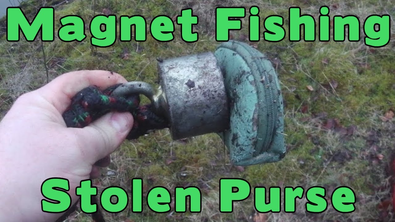 You won’t believe what’s in the stolen purse Magnet Fishing Uk  Glasgow ...?