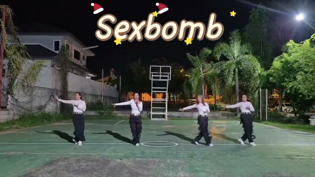 #Sexbomb. สาวๆไลน์แดนซ์ระยอง ณ สนามบาสต้นยางใหญ่ 💃