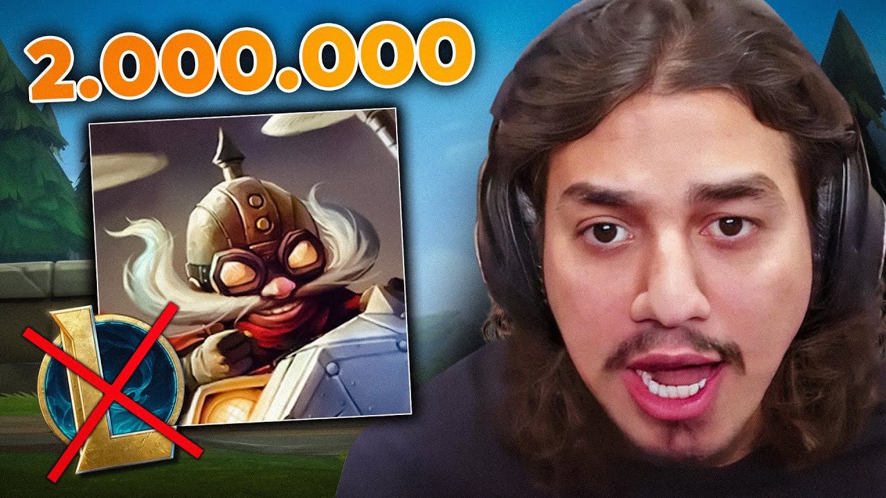 ANALISEI O MONO CORKI DO FERRO QUE ZEROU O LEAGUE OF LEGENDS