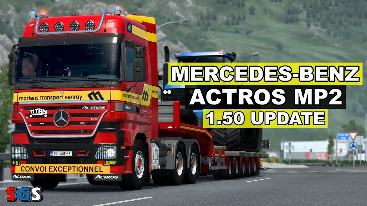 |ETS2 1.50| Mercedes-Benz Actros MP2 1.50 UPDATE by Dotec