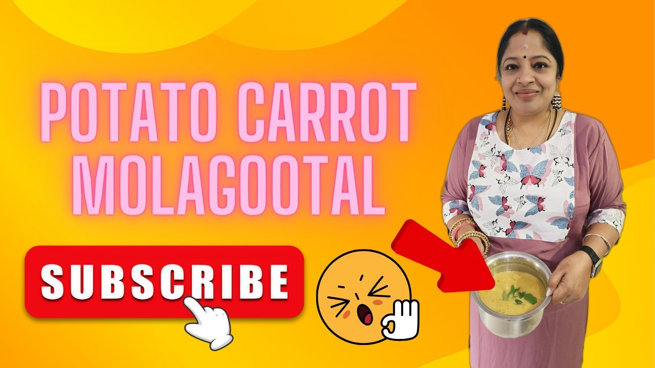 Potato Carrot Molagootal Recipe in Tamil | Mixed Vegetable Molagootal | Palakkad Maami Recipes