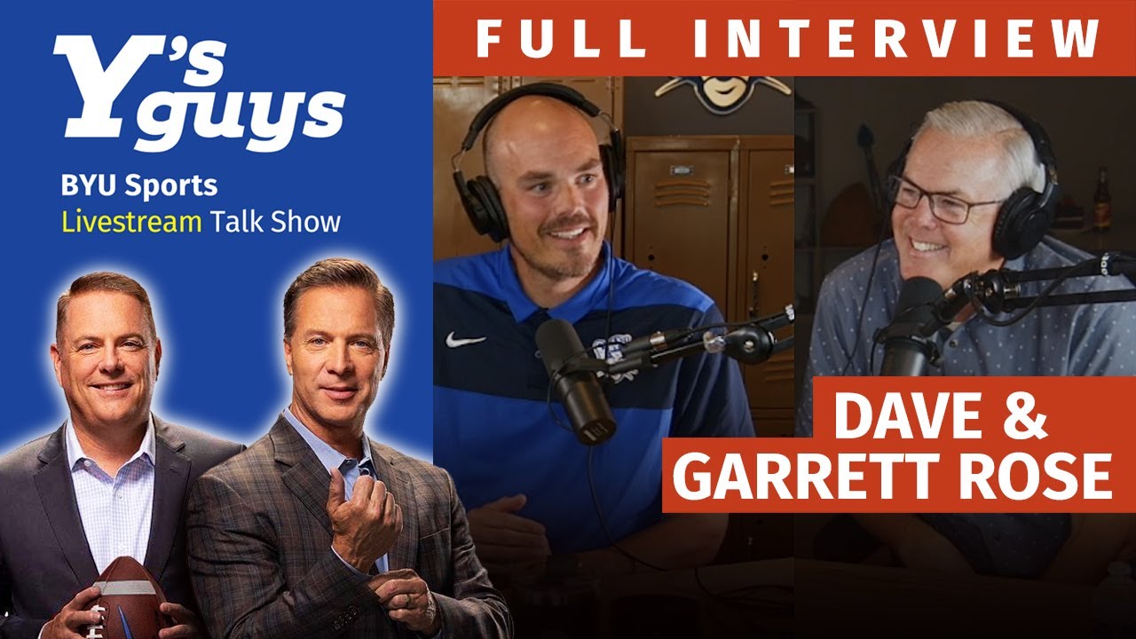 Former BYU Basketball Head Coach Dave Rose and Son, Garrett Rose Talk About 'Today is a good day'